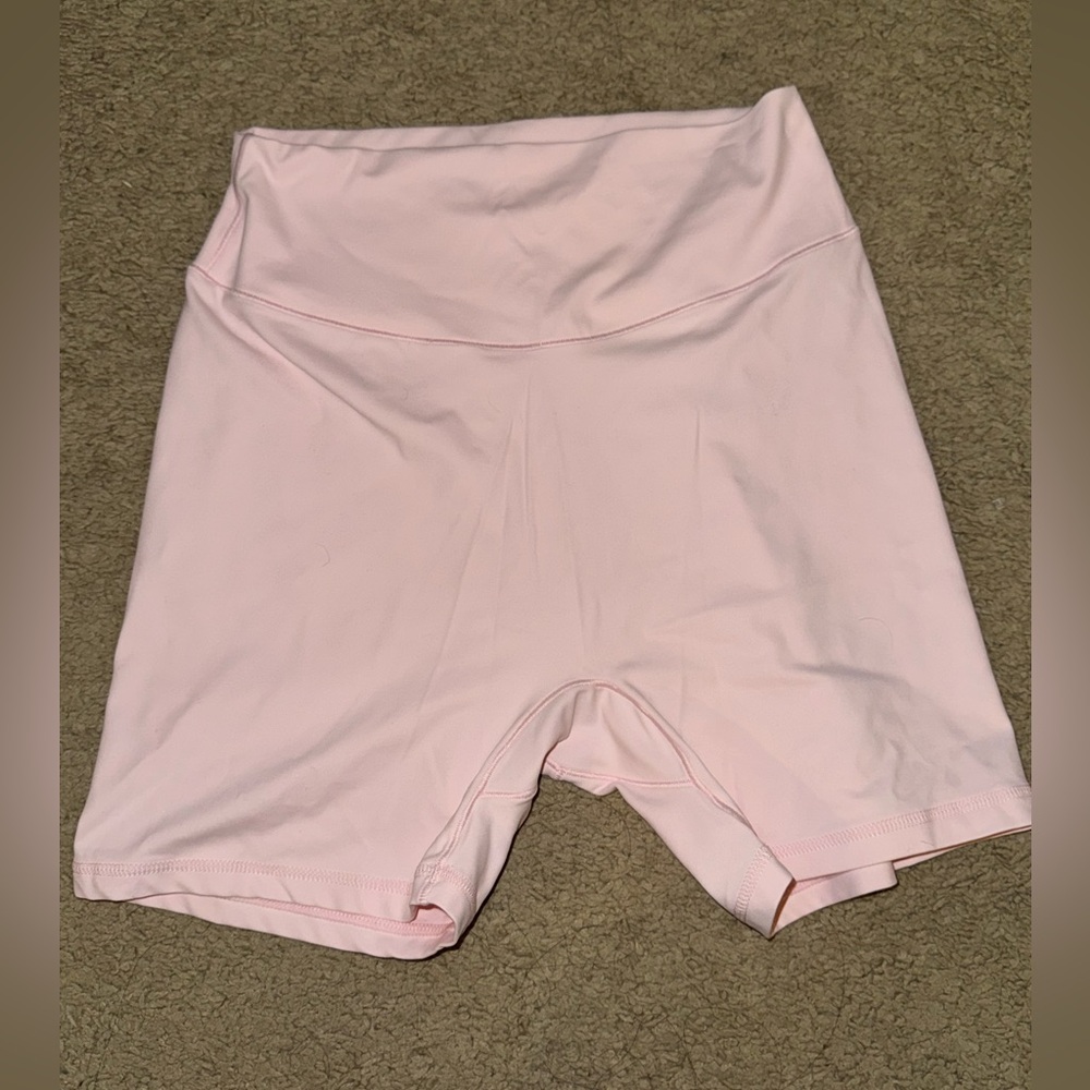 Seamless Pink biker Shorts